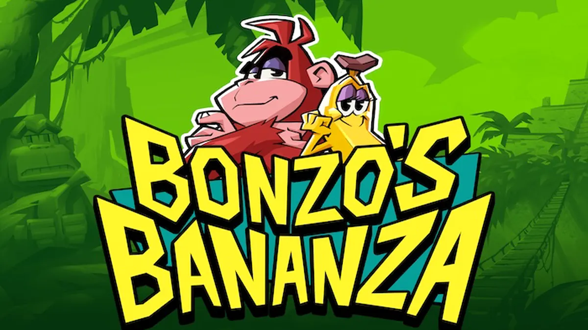 Tampilan visual game slot Huff N’ Puff CollectR dengan karakter babi dan serigala.